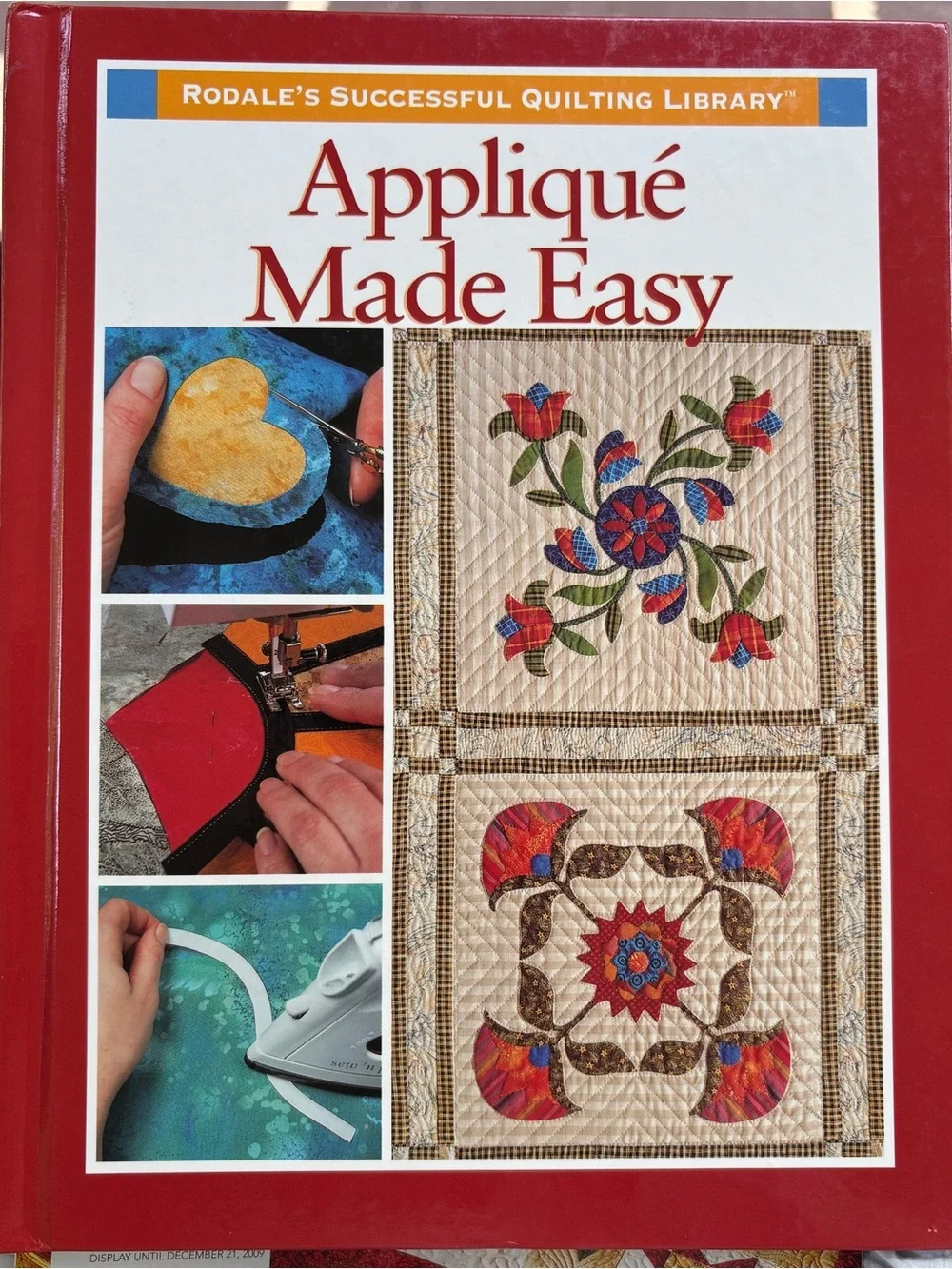 Appliqué Made Easy from Rodale’s Successful Quilting Library